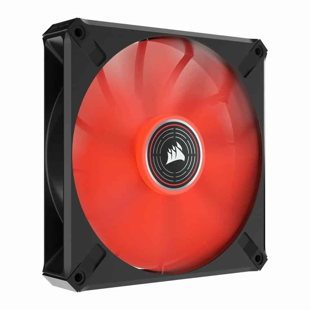 Corsair ML140 LED ELITE 140mm Red LED Fan Single Pack